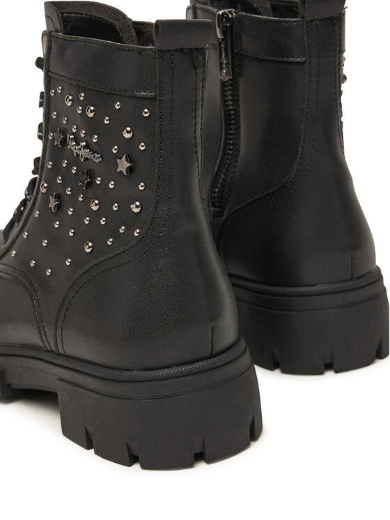 Pepe Jeans Черевики туристичні Pepe Jeans Lilli Life G PGS500008 Чорний