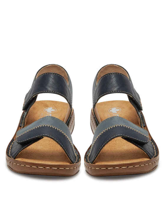 Rieker Sandale Rieker V2860-14 Tamnoplava
