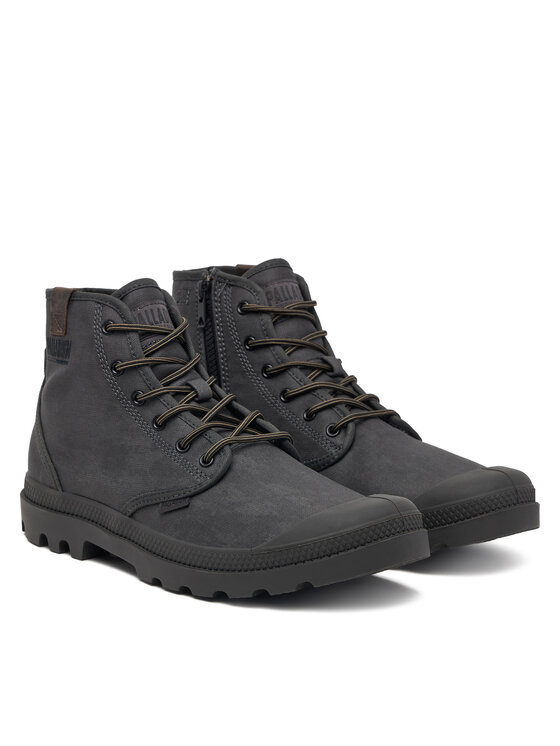 Palladium Scarponcini Palladium Pampa Pine Wax 74993-081-M Nero