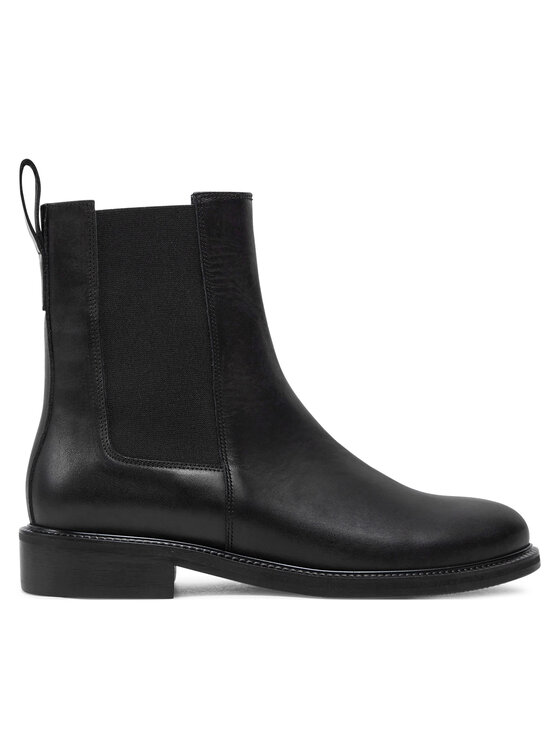 R.Polański Kotníková obuv s elastickým prvkem R.Polański 1868 Černá