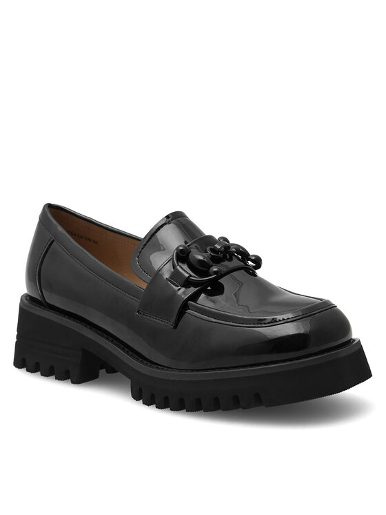 Badura Loafersy Badura WFA2487-1Z Czarny