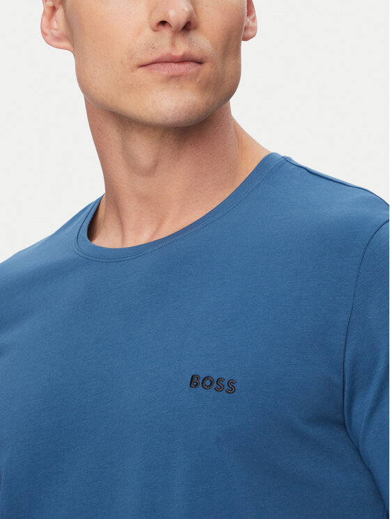 BOSS BOSS Camiseta Mix&Match 50515312 Azul Regular Fit