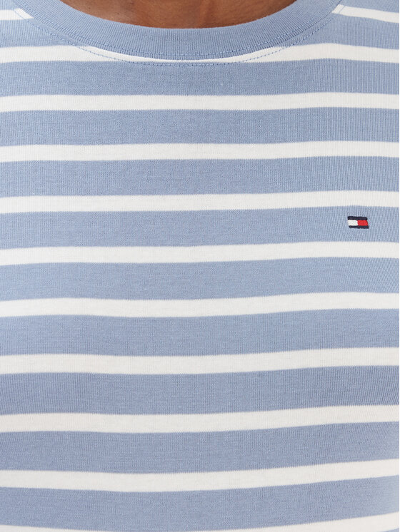 Tommy Hilfiger Tommy Hilfiger Camiseta New Cody WW0WW40587 Celeste Slim Fit