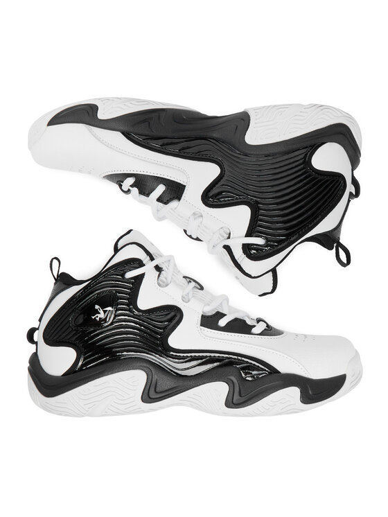 SHAQ Basketbalové topánky SHAQ EO-DEVASTATOR 3.0 AQ95078B-BW Biela