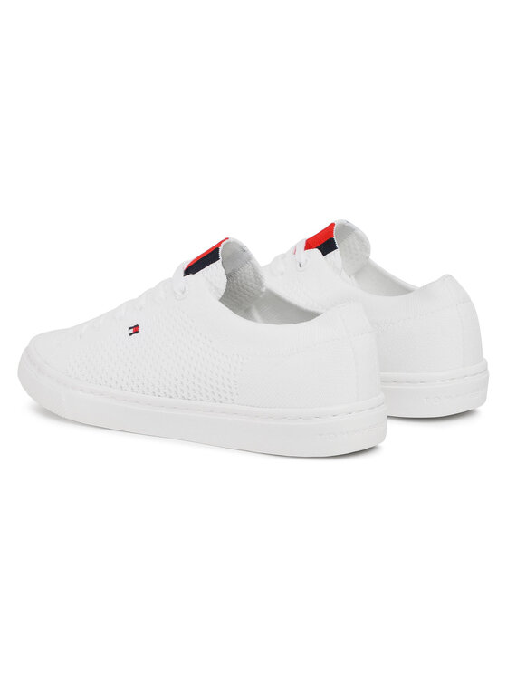 Tommy Hilfiger Teniszcipő Tommy Hilfiger Lightweght Casual Sneaker FW0FW05007 Fehér