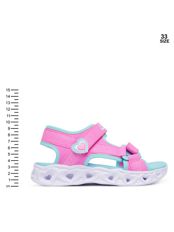 Skechers Босоніжки Skechers Heart Lights Sandals 303114L/PKTQ Рожевий