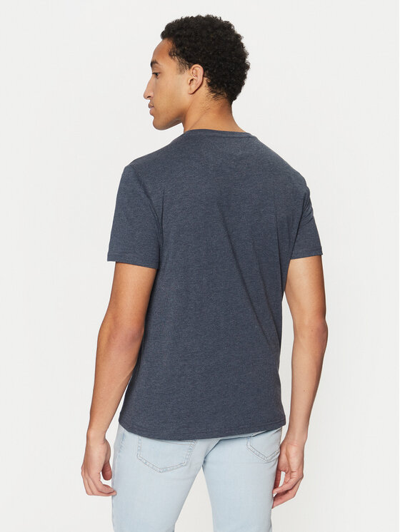 Tommy Jeans Tommy Jeans Camiseta Jaspe DM0DM20364 Azul marino Slim Fit