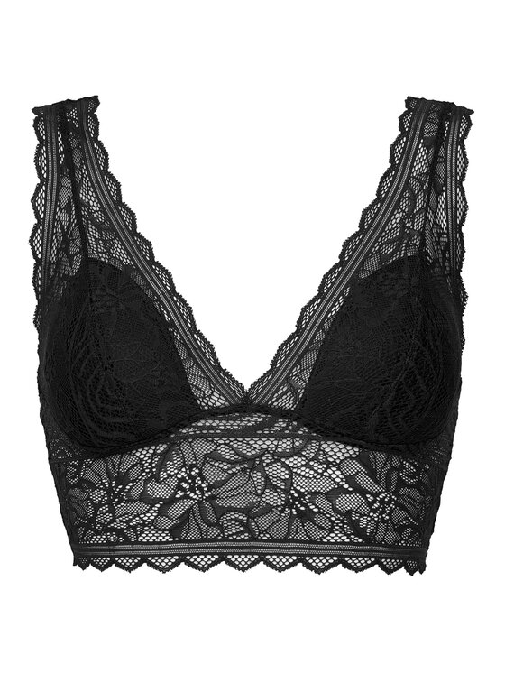 Chantelle Chantelle Bralette Floral Touch C94270 Negro