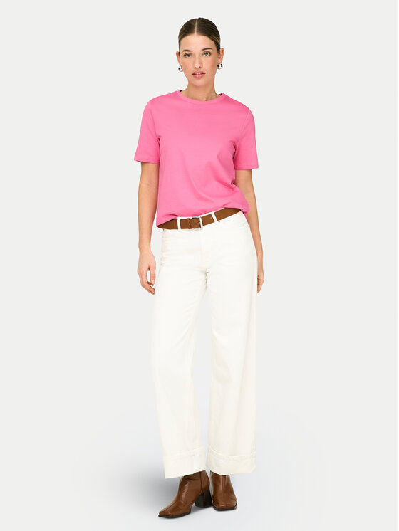ONLY ONLY Camiseta Freja 15367970 Rosa Regular Fit