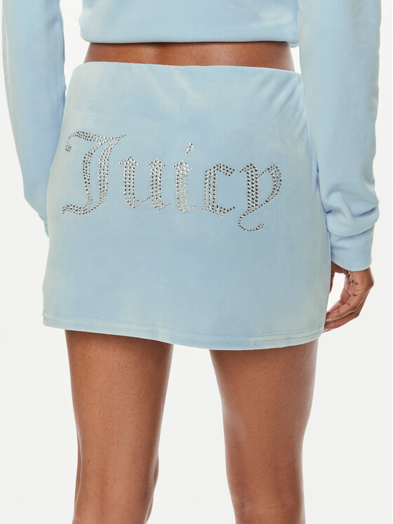 Juicy Couture Juicy Couture Minifalda Maxy JCWGS24307 Azul claro Slim Fit
