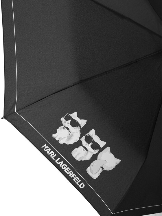 KARL LAGERFELD Kišobran KARL LAGERFELD B3W50019 Crna