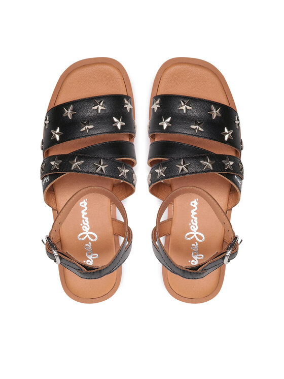 Pepe Jeans Босоніжки Pepe Jeans Irma Studs PGS90176 Чорний