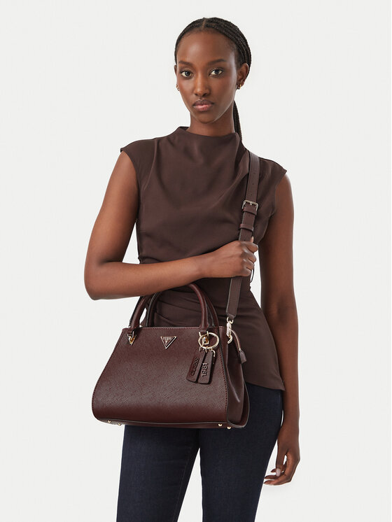 Guess Torebka Guess Noelle II HWZG96 72070 Bordowy