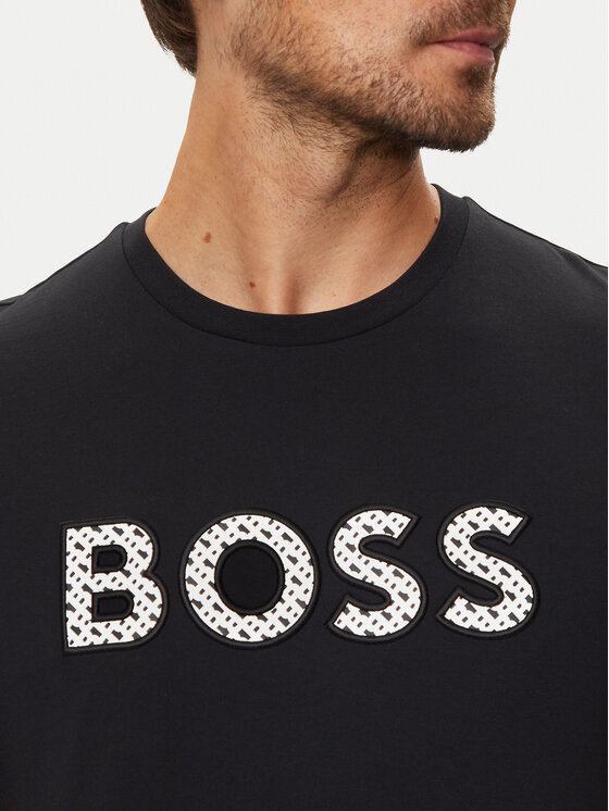 BOSS Boss Футболка C-Thompson 06 50521520 Чорний Regular Fit
