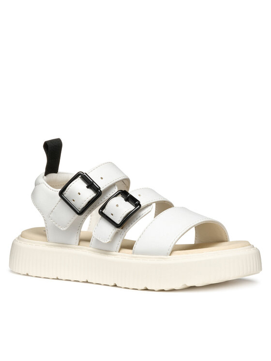Geox Сандали Geox J Kodette Gir J55DBG 000BC C1000 M Бял