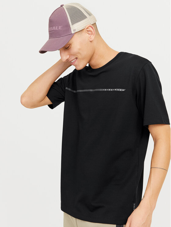 Jack & Jones Jack & Jones Футболка Fusion 12273120 Чорний Regular Fit