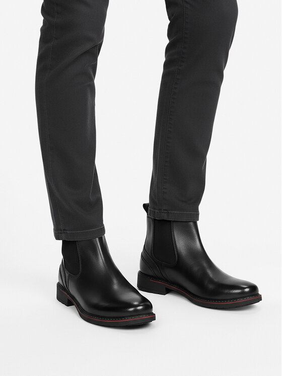 Lasocki Kotníková obuv s elastickým prvkem Lasocki CEO-JUAN-06 MI18 Hnědá