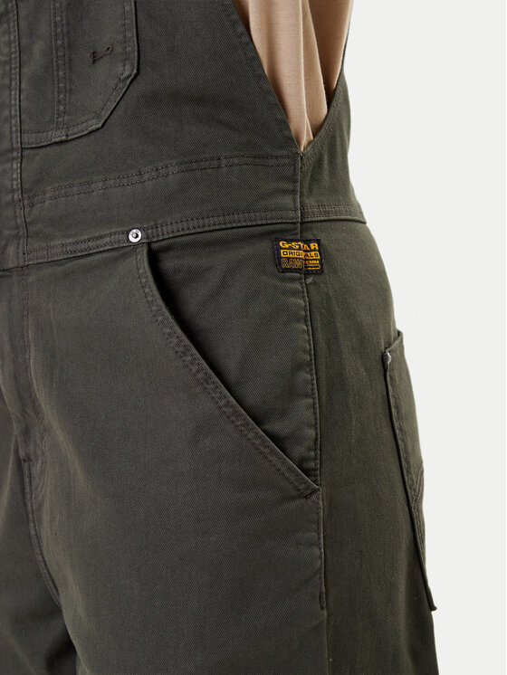 G-STAR G-STAR Mono con tirantes D26920-C106 Gris Slim Fit
