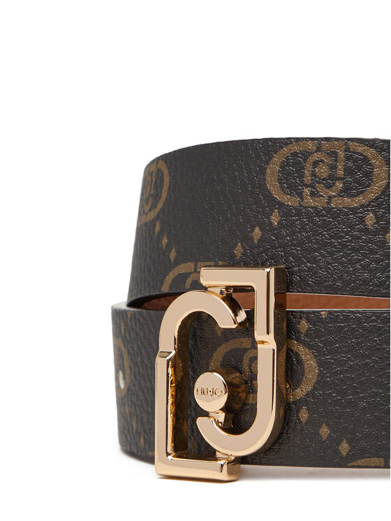 Liu Jo Колан Liu Jo Reversible Hips Belt AF5239 E0053 Кафяв