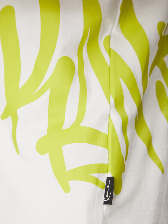 Karl Kani Karl Kani T-shirt Signature Tag 60300330 Bianco Regular Fit