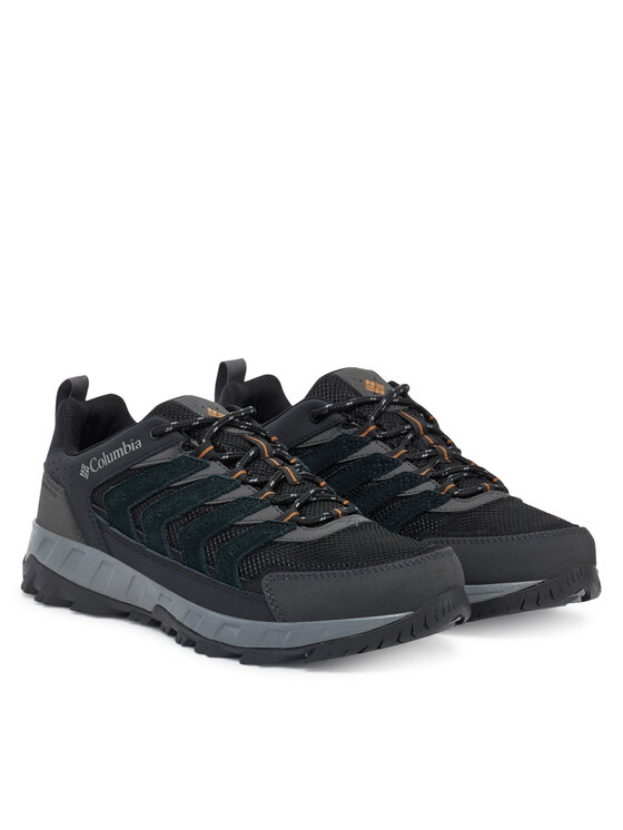 Columbia Scarpe da trekking Columbia Strata Trail Low Wp 2076891 Nero