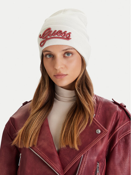 Guess Шапкa Guess AW5400 POL01 Écru