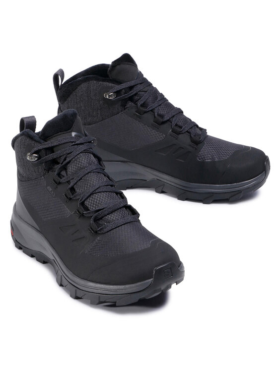 Salomon Трекінгові черевики Salomon Outsnap Cswp W 411101 20 V0 Чорний