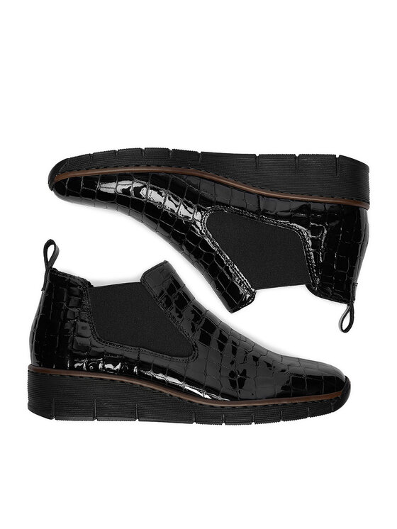 Rieker Pantofi Rieker CEO-53794-01 Negru
