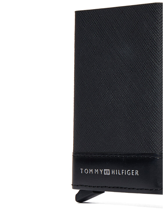 Tommy Hilfiger Dárková sada Tommy Hilfiger Th Saffiano Metal AM0AM13127 Černá