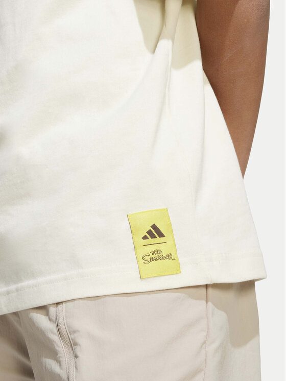 adidas adidas Футболка The Simpsons Graphics JL9180 Бежевий Loose Fit