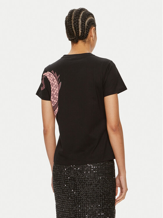 PINKO Pinko T-shirt Quentin 100535 A1QT Nero Regular Fit