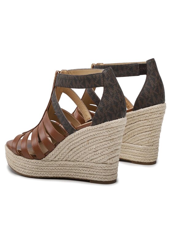 MICHAEL Michael Kors Еспадрильї MICHAEL Michael Kors Bradley Wedge 40S3BYMS2B Коричневий