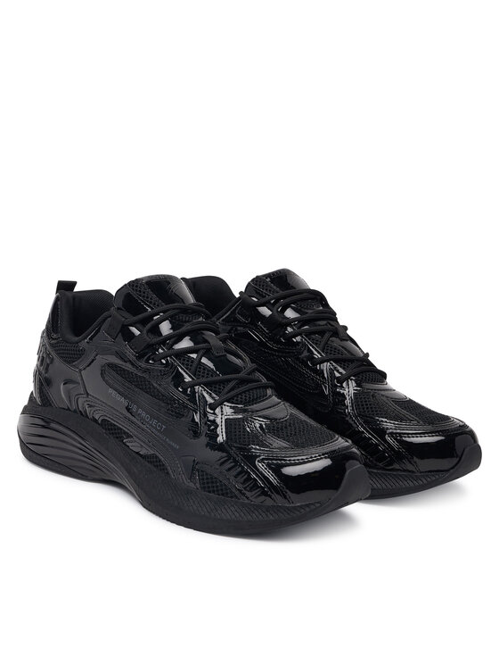 Plein Sport Снікерcи Plein Sport FAES USC0848 STE003N Чорний