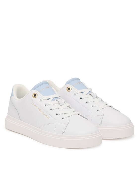 Tommy Hilfiger Zapatillas Tommy Hilfiger Th Feminine Cupsole Leather FW0FW09105 Blanco