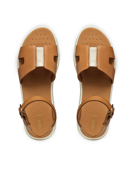 Geox Sandale Geox D Dandra D55NNB 05443 C5F2L Maro