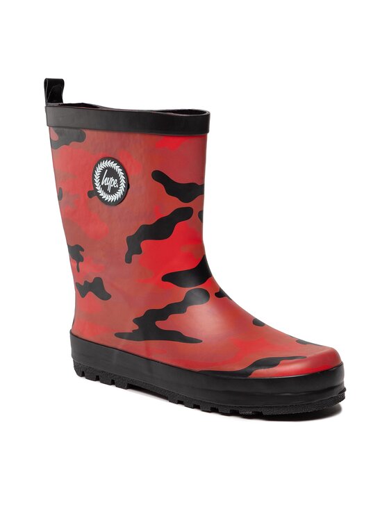 HYPE Gumijas zābaki HYPE YVLR-736 Sarkans