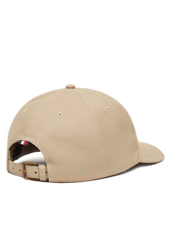 Tommy Hilfiger Šilterica Tommy Hilfiger Flag Seasonal 5 Panel AM0AM13562 Bež