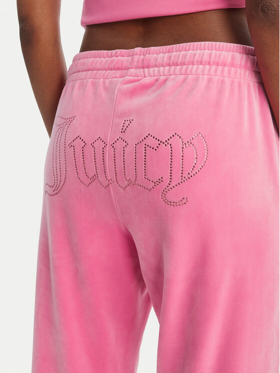 Juicy Couture Juicy Couture Παντελόνι φόρμας Tina JCWBJ126327 Ροζ Straight Leg