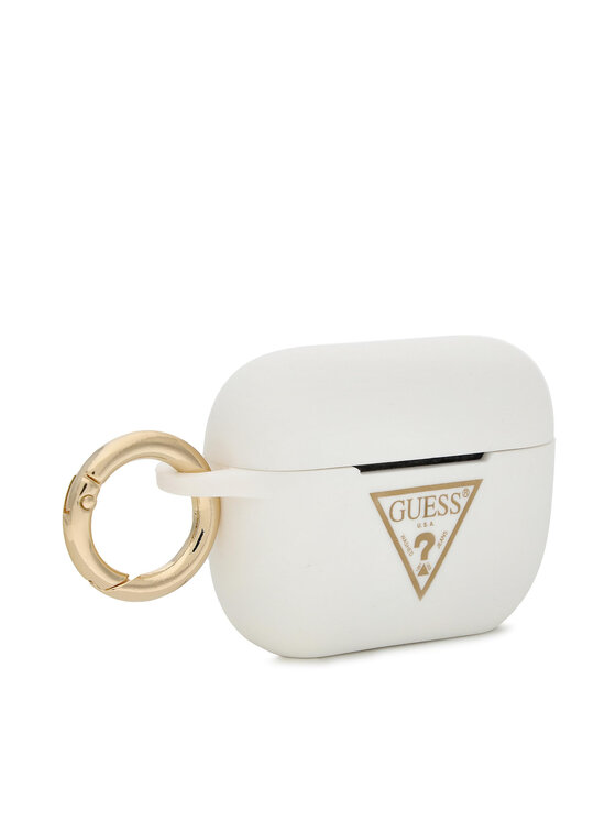 Guess Чохол для навушників Guess GUACAPLSTLWH Білий