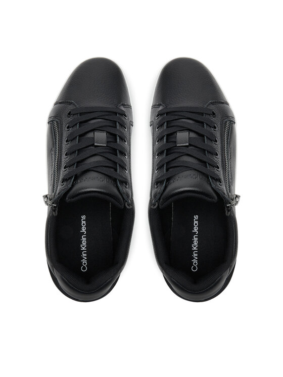Calvin Klein Jeans Snīkeri Calvin Klein Jeans Classic Cupsole Zip Low In YM0YM01254 Melns