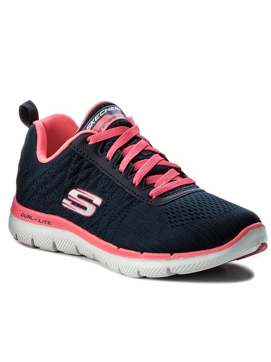 Skechers Sneakersy Skechers Break Free 12757/NVHP Tmavomodrá