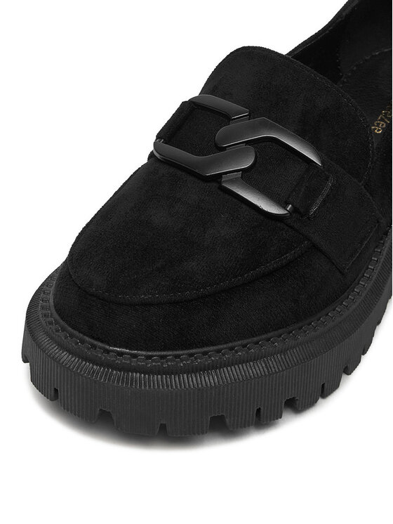 DeeZee Loafersy DeeZee LE601-5 Czarny