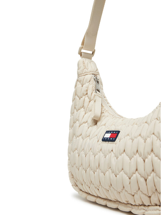Tommy Jeans Kabelka Tommy Jeans Tjw Urban Quilted AW0AW17546 Béžová