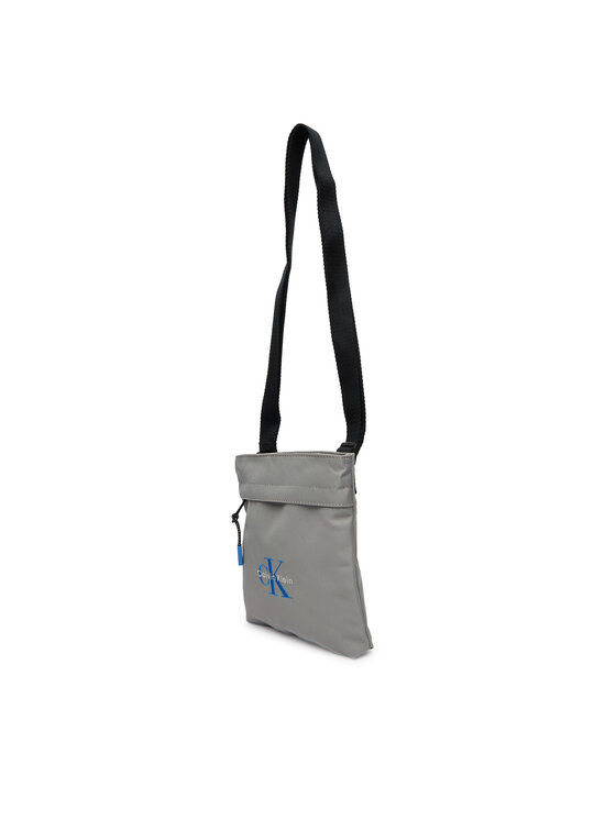 Calvin Klein Torbica za okrog pasu Calvin Klein Bold Flatpack LV04D3178G Siva