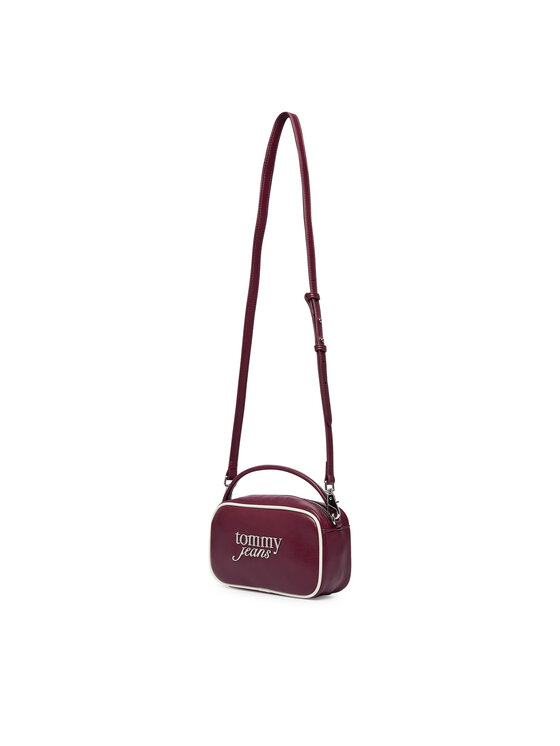 Tommy Jeans Τσάντα Tommy Jeans Tjw Bold Script Camera Bag AW0AW19053 Μπορντό