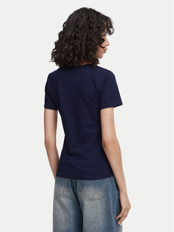 HUGO HUGO Camiseta Deloris 5 50571074 Azul marino Regular Fit