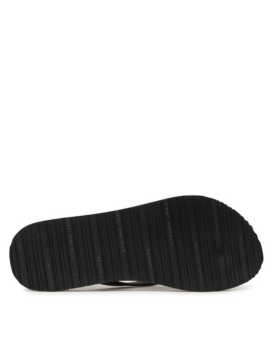 Tommy Hilfiger Žabky Tommy Hilfiger Hilfiger Strap Beach Sandal FW0FW08736 Černá