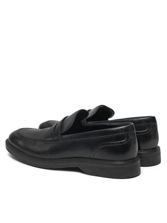 Clarks Мокасини Clarks Aldwin Step 26178429 Чорний