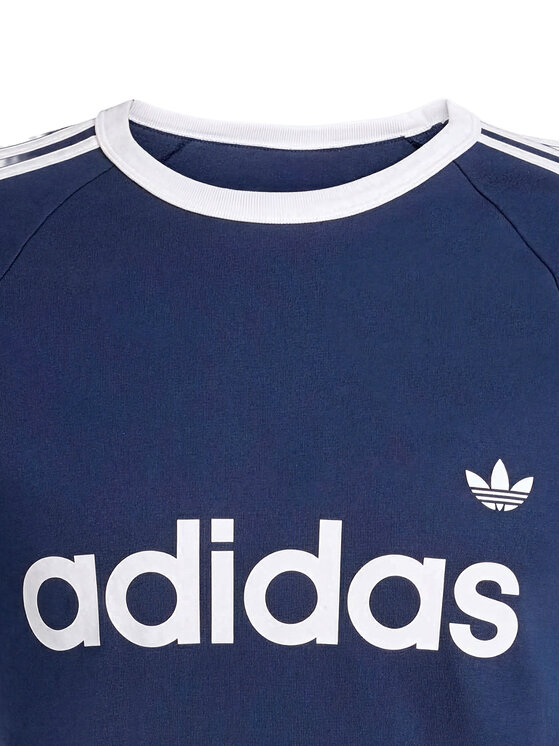 adidas adidas Camiseta 3-Stripes Ringer KF0419 Azul marino Slim Fit