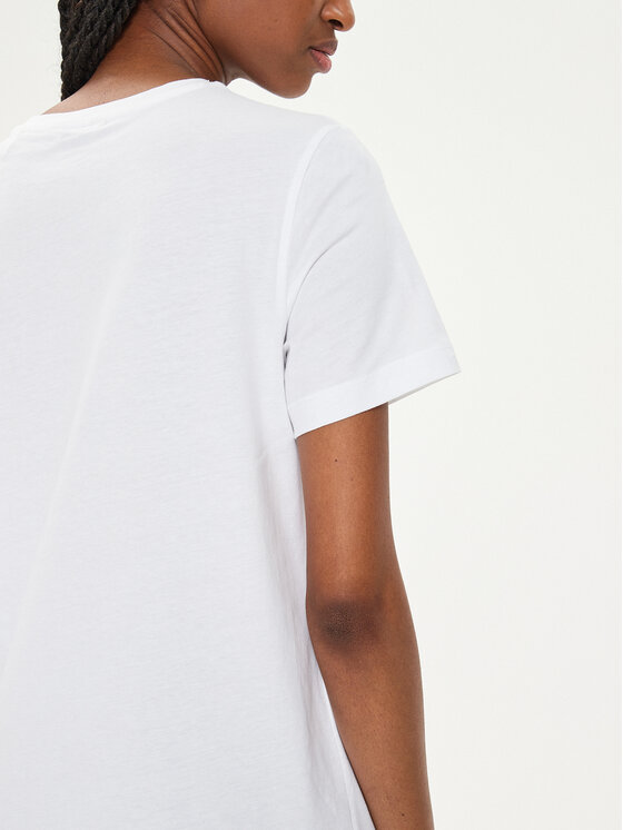 Gant Gant Majica Shield 4200200 Bela Regular Fit
